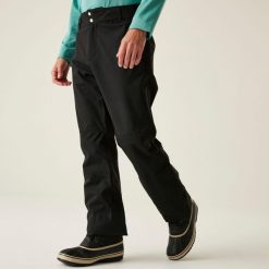 Męskie spodnie narciarskie Achieve II. Czarne spodnie snowboardowe męskie Dare 2b, l, bez wzorów, narciarskie. W wyprzedaży za 299.99 zł.