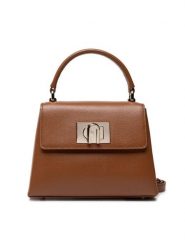Furla Torebka 1927 WB00109-ARE000-03B00-1-007-20-BG-B Brązowy. Brązowe torebki do ręki damskie Furla, bez wzorów, ze skóry, bez dodatków. Za 1,859.00 zł.