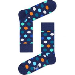 Happy Socks - Skarpety Big Dot. Niebieskie skarpety męskie Happy Socks, z bawełny. Za 34.90 zł.