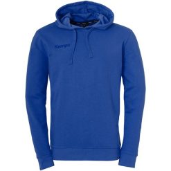 Bluza z kapturem Kempa. Czarne bluzy męskie Kempa, bez wzorów, z kapturem, do piłki ręcznej. Za 212.50 zł.