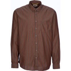 Koszula "Jack" - Regular fit - w kolorze szaro-pomarańczowym. Brązowe koszule męskie Camel Active, m, bez wzorów, z bawełny, bez kołnierzyka, bez ramiączek. W wyprzedaży za 87.95 zł.