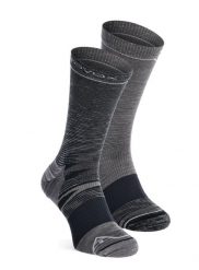 Skarpety merino Ortovox Alpine Mid Socks. Szare skarpety męskie ORTOVOX, bez wzorów, z materiału. Za 129.69 zł.