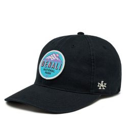 Czapka z daszkiem American Needle. Czarne czapki i kapelusze damskie American Needle, bez wzorów. Za 79.99 zł.