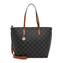 Tamaris Torebka Shopper TAS Anastasia Torby na zakupy 1 ct Czarny Damski. Czarne torby na ramię damskie Tamaris, bez wzorów, ze skóry, na ramię, bez dodatków. Za 251.99 zł.