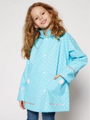 Playshoes Kurtka przeciwdeszczowa 408566 D Błękitny Regular Fit. Niebieskie kurtki i płaszcze dla dziewczynek Playshoes, bez wzorów, z syntetyku, bez kaptura. Za 119.99 zł.