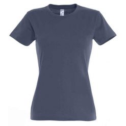 Koszulka Imperial Dla Kobiet. Niebieskie koszulki sportowe damskie SOL'S, s, bez wzorów, bez kołnierzyka, bez ramiączek, trekkingowe. Za 38.99 zł.