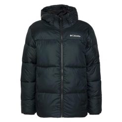 Kurtka Puchowa Męska Columbia Puffect Hooded Jacket. Czarne kurtki sportowe męskie Columbia, m, bez wzorów, z puchu, trekkingowe. W wyprzedaży za 638.45 zł.