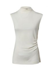 BOSS Bluzka - Erocis Kobiety wiskoza biały, M. Białe bluzki damskie Boss, m, bez wzorów, z wiskozy, eleganckie, bez kołnierzyka, bez ramiączek. Za 379.95 zł.