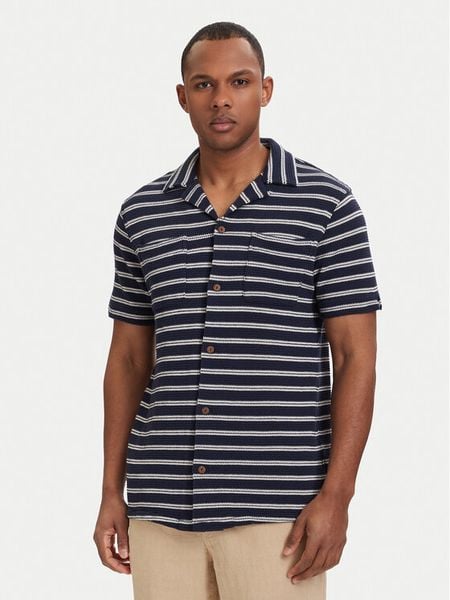 Polo Ralph Lauren Koszula 710A13005002 Granatowy Regular Fit. Niebieskie koszule męskie Polo Ralph Lauren, m, bez wzorów, bez kołnierzyka, bez ramiączek. Za 859.99 zł.