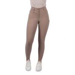 Damskie spodnie konkursowe o pełnej przyczepności PS of Sweden Dinja X. Brązowe spodnie materiałowe damskie PS OF SWEDEN, bez wzorów, do jazdy konnej. Za 867.00 zł.