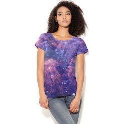 Colour Pleasure Koszulka CP-034 45 fioletowo-różowa r. XL-XXL. Bluzki damskie marki Colour Pleasure. Za 70.35 zł.