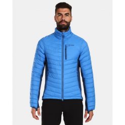 Męska kurtka ocieplana Kilpi ACTIS-M. Niebieskie kurtki sportowe męskie Kilpi, m, bez wzorów, z nylonu, trekkingowe. Za 525.33 zł.