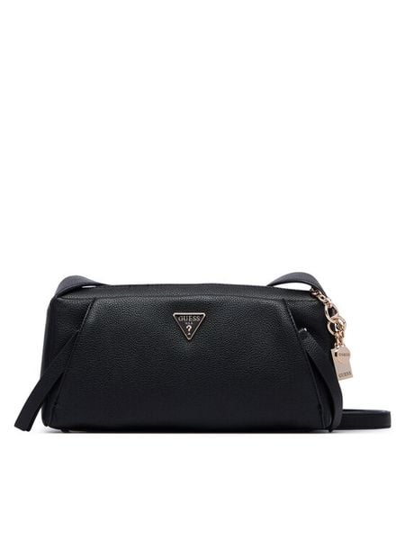 Guess Torebka Devon Mini HWBG97 45720 Czarny. Czarne listonoszki damskie Guess, z aplikacjami, bez dodatków. Za 544.99 zł.