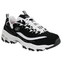 Buty sportowe damskie Skechers D'Lites Biggest Fan. Białe obuwie sportowe damskie Skechers, bez wzorów, z materiału. Za 339.99 zł.