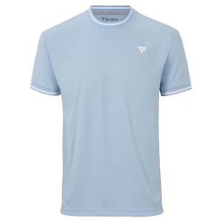Męska koszulka tenisowa Tecnifibre Team Tech Tee. Niebieskie koszulki sportowe męskie TECNIFIBRE, m, bez wzorów, bez kołnierzyka, bez ramiączek, tenisowe. Za 179.99 zł.