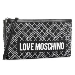 Torebka LOVE MOSCHINO. Czarne listonoszki damskie Love Moschino, bez wzorów, bez dodatków. Za 649.00 zł.