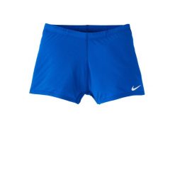 Spodenki do pływania Nike Poly Solid Jr, Niebieski, Dzieci. Niebieskie kąpielówki dla chłopców Nike, bez wzorów. Za 89.99 zł.