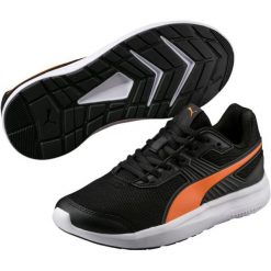 Puma Buty Do Biegania Escaper Mesh Jr Black Vibrant Orang 37,5. Czarne buty sportowe dziewczęce Puma, bez wzorów, z meshu. Za 115.00 zł.