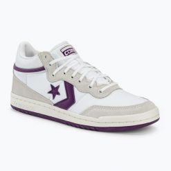 Buty Converse Cons Fastbreak Pro Suede Nylon A08854C. Białe trampki i tenisówki damskie Converse, bez wzorów, z nylonu, bez zapięcia. Za 289.99 zł.