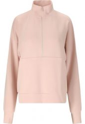 Bluza damska z zamkiem 1/2 Athlecia Jillnana. Brązowe bluzy damskie Athlecia, bez wzorów, z materiału, bez kaptura, na fitness i siłownię. Za 265.50 zł.