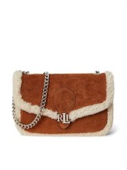 LAUREN RALPH LAUREN Torebka 432980754001 Brązowy. Brązowe listonoszki damskie Lauren Ralph Lauren, bez wzorów, ze skóry, bez dodatków. Za 959.99 zł.