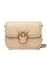 PINKO Torebka Love Box Bag Fl Mini PE 25 PLTT 104297 A26L Beżowy. Brązowe listonoszki damskie Pinko, bez wzorów, ze skóry, bez dodatków. Za 1,489.00 zł.
