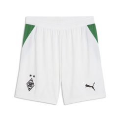Męskie szorty Borussia Mönchengladbach 26/27 PUMA. Białe krótkie spodenki sportowe męskie Puma, m, bez wzorów, z materiału, do piłki nożnej. Za 199.00 zł.