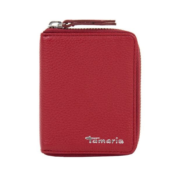 Tamaris Pportmonetka TAS Amanda Portfele 1 ct Czerwony Damski. Czerwone portfele damskie Tamaris, z aplikacjami, z materiału. Za 139.99 zł.