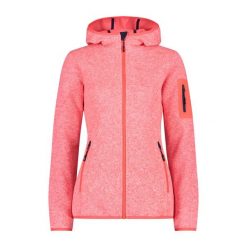 Bluza polarowa damska CMP. Białe bluzy sportowe damskie CMP, s, bez wzorów, z polaru, bez kaptura, trekkingowe. Za 297.50 zł.