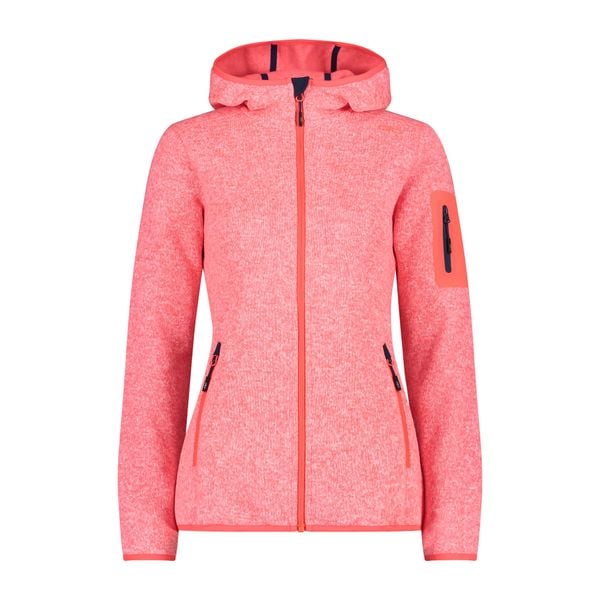 Bluza polarowa damska CMP. Białe bluzy sportowe damskie CMP, s, bez wzorów, z polaru, bez kaptura, trekkingowe. Za 297.50 zł.