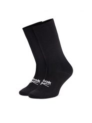 Reebok Skarpety długie R0562-SS24 (1-pack) Czarny. Czarne skarpety damskie Reebok, bez wzorów, z syntetyku. Za 39.99 zł.