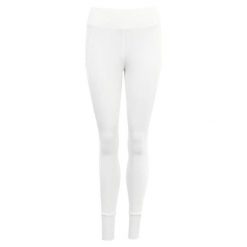 Damskie legginsy jeździeckie z pełną przyczepnością BR Equitation Mandy. Białe legginsy damskie BR, s, bez wzorów, z elastanu. Za 386.00 zł.