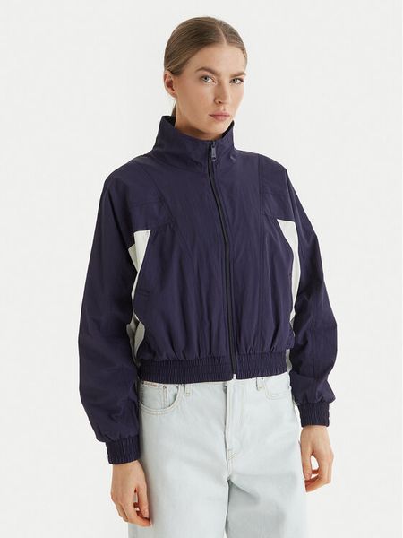 Calvin Klein Jeans Kurtka bomber LV047F506G Granatowy Regular Fit. Niebieskie kurtki damskie Calvin Klein Jeans, xs, bez wzorów, z jeansu, bez kaptura. Za 649.99 zł.