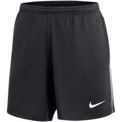 Spodenki krótkie damskie Nike Dri-Fit Park 26. Czarne szorty sportowe damskie Nike, bez wzorów, z materiału, sportowe, na fitness i siłownię, dri-fit (nike). Za 76.99 zł.