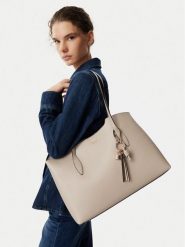 Guess Torebka HWBG97 35230 Beżowy jasny. Brązowe torebki do ręki damskie Guess, z aplikacjami, ze skóry, bez dodatków. Za 634.99 zł.