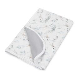 Kocyk BAMBOO bambusowy-dwustronny 75x100. Białe kocyki dla dzieci Multitex, z bawełny. Za 81.11 zł.