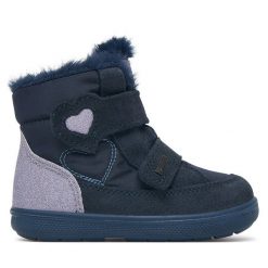 Śniegowce Primigi. Niebieskie śniegowce dziewczęce Primigi, z gore-texu, bez zapięcia. Za 309.99 zł.