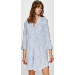 Lauren Ralph Lauren - Koszula nocna. Szare koszule nocne damskie Lauren Ralph Lauren, z bawełny. W wyprzedaży za 279.90 zł.