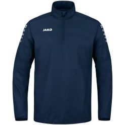 Bluza dresowa zapinana na zamek błyskawiczny Jako Team. Niebieskie bluzy sportowe męskie Jako, xl, bez wzorów, z dresówki, bez kaptura. Za 284.00 zł.