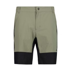 Szorty męskie turystyczne CMP 34T7657. Zielone krótkie spodenki sportowe męskie CMP, m, bez wzorów, trekkingowe. Za 308.00 zł.