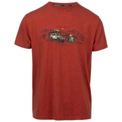 T-shirt Trespass Horton. Brązowe t-shirty męskie Trespass, m, bez wzorów, z bawełny, klasyczne, bez kołnierzyka. Za 86.90 zł.
