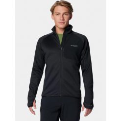 Sweter męski Columbia Triple Canyon Grid FZ II. Czarne swetry przez głowę męskie Columbia, m, bez wzorów, bez kołnierzyka. Za 389.00 zł.