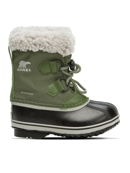 Sorel Śniegowce Yoot Pac™ Nylon Wp 2114112371 Zielony. Zielone buty zimowe chłopięce Sorel, bez wzorów, z materiału, bez zapięcia. Za 279.99 zł.