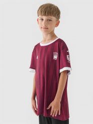 4F Koszulka klubowa wyjazdowa z sezonu 2024/25 chłopięca 4F x Korona Kielce - multikolor 158/164 (12-14 lat). Czerwone t-shirty dla chłopców 4f, bez wzorów, z dzianiny, bez ramiączek. Za 199.99 zł.