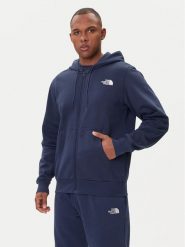 The North Face Bluza Simple Dome NF0A89FD Granatowy Regular Fit. Niebieskie bluzy męskie The North Face, m, bez wzorów, z syntetyku, bez kaptura. Za 309.99 zł.