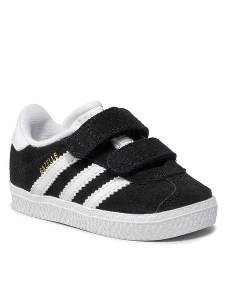 Sneakersy adidas. Niebieskie półbuty chłopięce Adidas, bez wzorów, bez zapięcia. Za 129.99 zł.