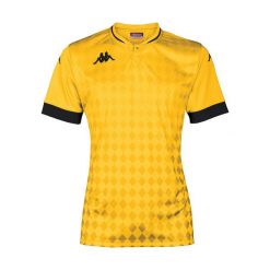 Jersey Kappa Bofi. Czarne koszulki sportowe męskie Kappa, bez wzorów, z jersey, bez kołnierzyka, bez ramiączek, do piłki nożnej. Za 188.00 zł.