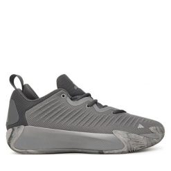 Buty do koszykówki adidas. Szare buty sportowe męskie Adidas, bez zapięcia, do koszykówki. Za 349.99 zł.