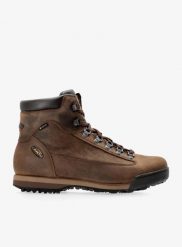 Buty trekkingowe męskie AKU Slope LTR GTX - dark brown. Brązowe trekkingi męskie Aku, przed kolano, trekkingowe, gore-tex. Za 989.99 zł.