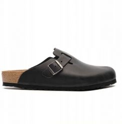 Birkenstock Boston LEOI 59461 Czarne 46. Czarne klapki męskie Birkenstock. Za 546.85 zł.